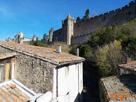 ref - noblesse7 - carcassonne - secteur cite - maison 110m² habitables - 3 niveaux - 4...