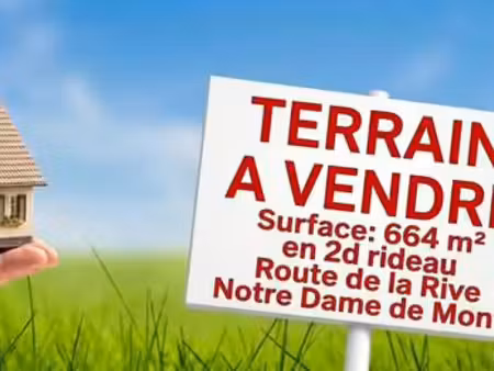 vente terrain à notre-dame-de-monts (85690) : à vendre / 664m² notre-dame-de-monts