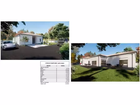 vente maison neuve 3 pièces 132 m² à brem-sur-mer (85470)  420 900 €