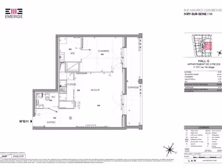 appartement t2