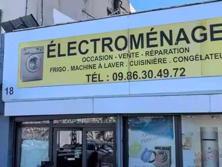 vente — murs commerciaux 160 m² — rendement 8 86 % — mars