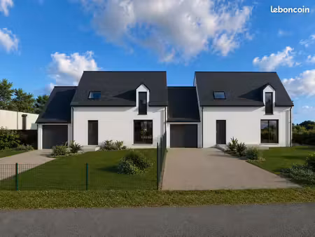 maison neuve 97 m² – 3 chambres – à 5 min à pied de la plage lodonnec