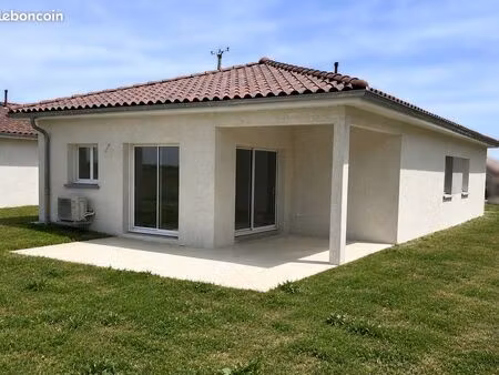 maison neuve plain-pied – construction avril 2026 – 100 m² habitables frais de notaire off