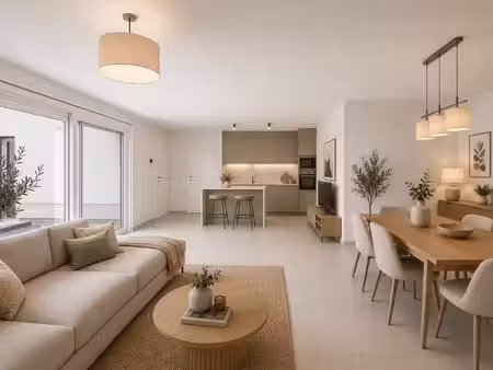 appartement 2 chambres de 110 m² avec terrasse