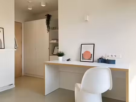chambre étudiante avec salle de bain privée