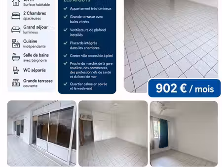 loue f3 à basse-terre