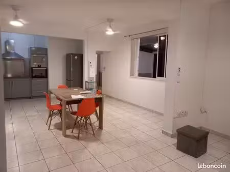 grand t4 meublé bas de bellepierre
