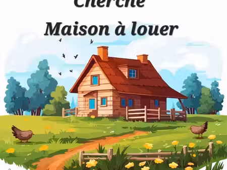 cherche maison avec jardin