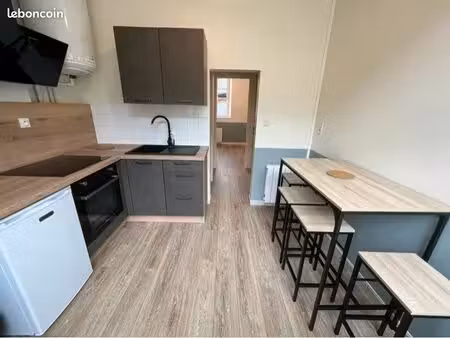 location studio meublé