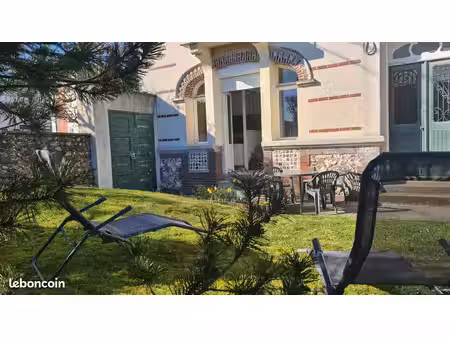 appartement meublé avec jardin