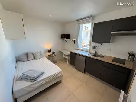 studio meublé tout équipé rénové neuf tout compris  18 m2 talence
