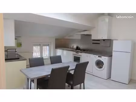 appartement t3 meublé à rive-de-gier