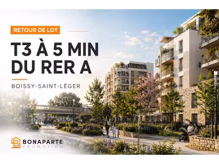 vente appartement 3 pièces 60 m² à boissy-saint-leger (94470)  249 000 €
