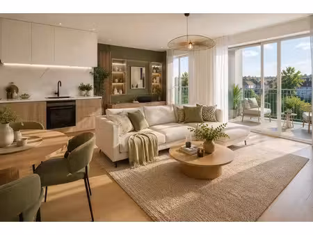 vente appartement 3 pièces 62 m² à croix (59170)  275 000 €