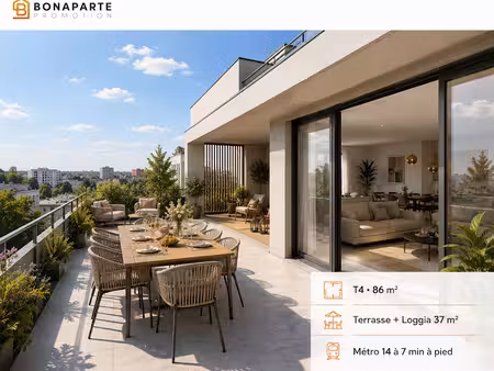 vente appartement 4 pièces 86 m² à chevilly-larue (94550)  399 000 €