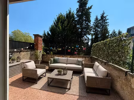 f3 à louer à stiring wendel avec cave  terrasse et jardin