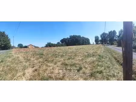 terrain constructible à vendre