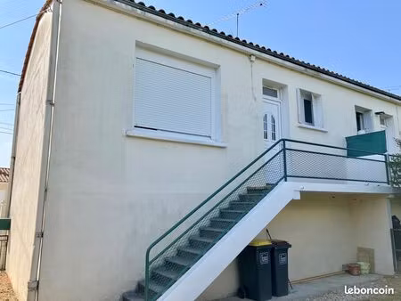 angoulême – saint-gelais/fontgrave – maison f2 avec jardin et garage