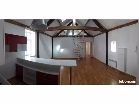 rare appartement de caractère 58 m² – parking privatif – plein centre d'amiens