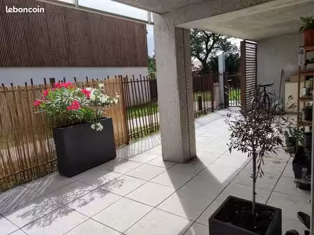 toulouse (31300) - location t3 meublé 61m² - ramassiers - terrasse (40m²)  parking