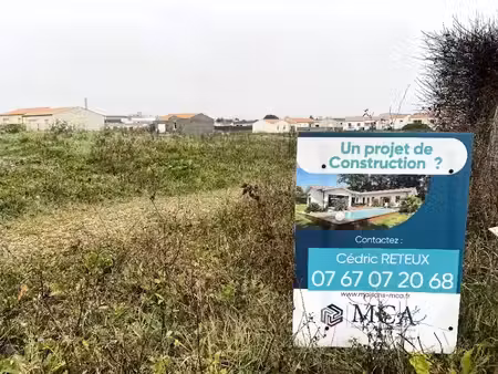 vente terrain 350 m² à surgères (17700)  56 000 €