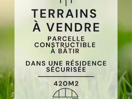 vente terrain 420 m² à isle (87170)  74 200 €
