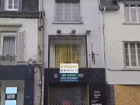 vente locaux professionnels 5 pièces 80 m² à carhaix-plouguer (29270)  118 000 €