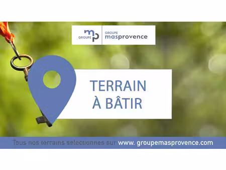 vente terrain 623 m² à prades-le-lez (34730)  265 000 €