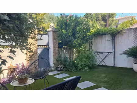 appartement + jardin + parking  rez-de-jardin quartier bassi