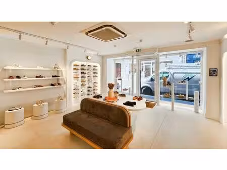 au coeur du quartier passy  une boutique à louer de 38 m² avec réserve