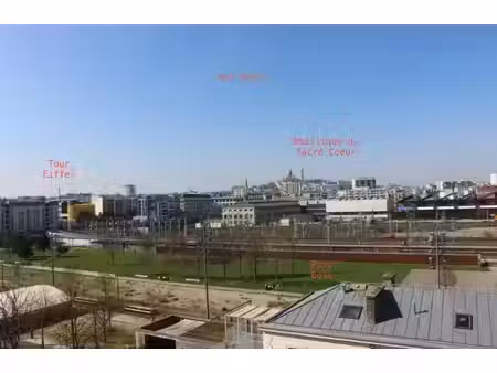 location meublée appartement 3 pièces 51 m² à paris 19ème (75019)  1 800 €