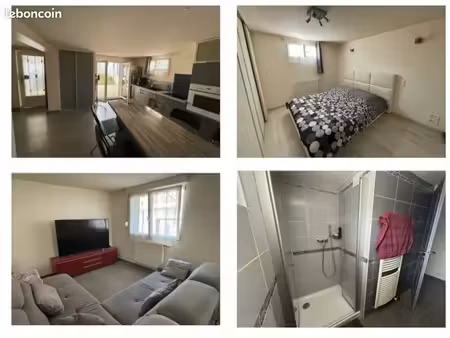 appartement rez de jardin avec terrasse + garage + parking