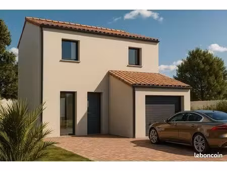 projet de construction d'une maison de 90 m² avec terrain à courzieu (69)