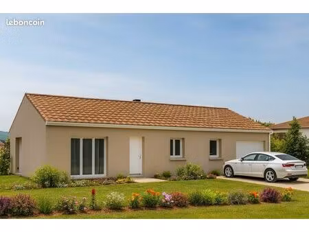 projet de construction d'une maison 85 m² avec terrain à genas (69)