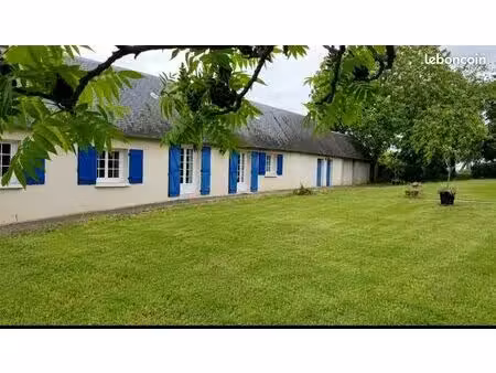 maison de plain-pied avec double garages- épreville-près-le-neubourg