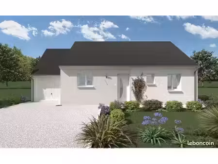 projet de construction d'une maison 70 m² avec terrain à collandres-quincarnon (27)