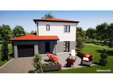 projet de construction d'une maison 115 m² avec terrain à communay (69)