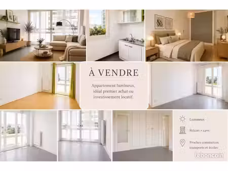 appartement t2 lumineux 47m2