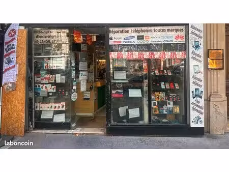 à vendre – fonds de commerce informatique & multimédia (vente et réparation de téléphone  