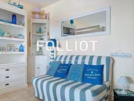 vente appartement t1 bord de mer à bernières-sur-mer (14990) : à vendre t1 bord de mer / 3