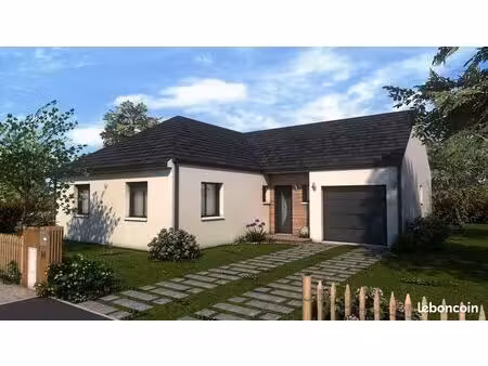projet de construction d'une maison 100.42 m² avec terrain à cierrey (27)