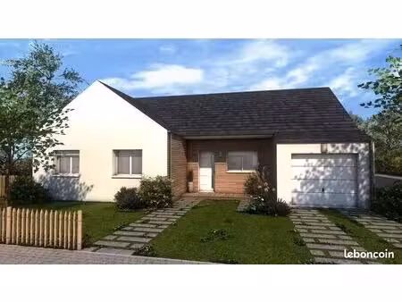 projet de construction d'une maison 101.06 m² avec terrain à les authieux (27)