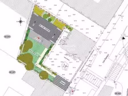 vente terrain à rennes jeanne d'arc (35000) : à vendre / 328m² rennes jeanne d'arc