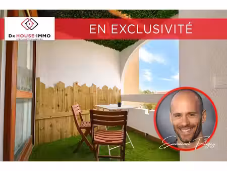 charmant t2 entièrement rénové avec terrasse - vendu meublé - centre de port-leucate