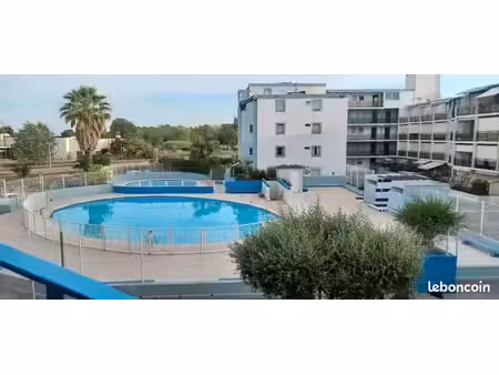 2 pièces · 35 m² · le grau-du-roi 30240 quartier port royal - plage rive gauche