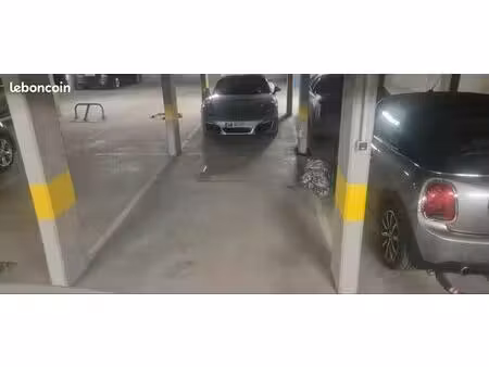 place de parking souterrain