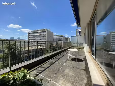 boulogne-billancourt – f1 meublé 31 m² – terrasse 16 m² – parking