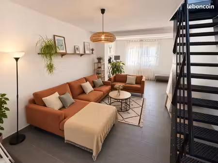 maison 1930 rénovée - location meublée