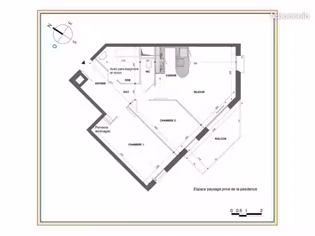 appart t3 62m2 + balcon + parking. dispo début sept 2026