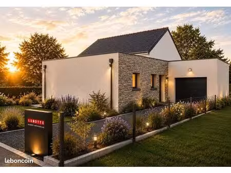 projet de construction d'une maison 90 m² avec terrain à briec (29)